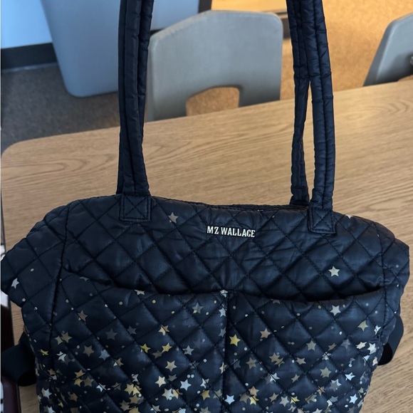 MZ Wallace Quattro Tote with Gold and Silver Stars - Picture 2 of 4